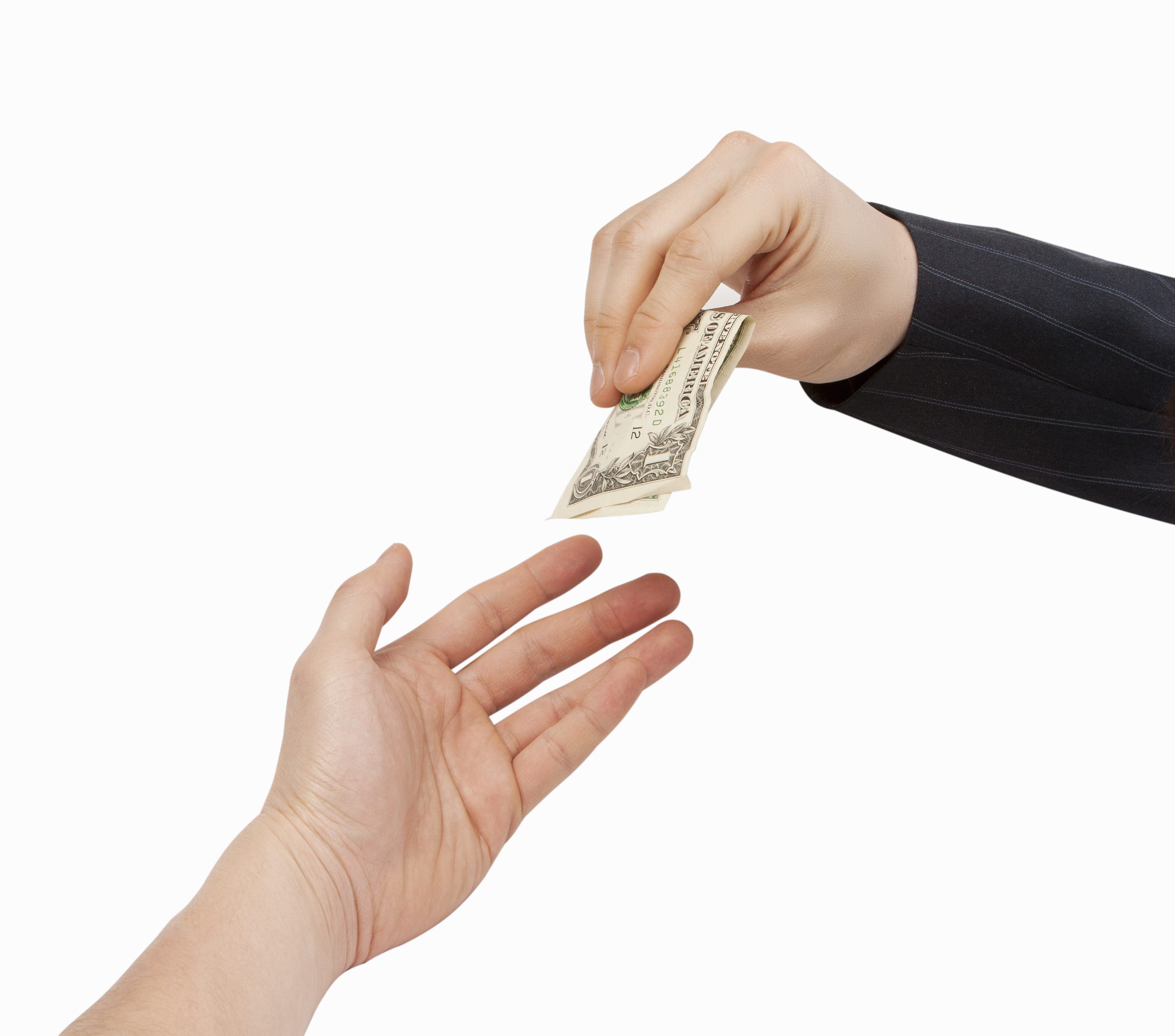 Business Cash Transaction donation scam