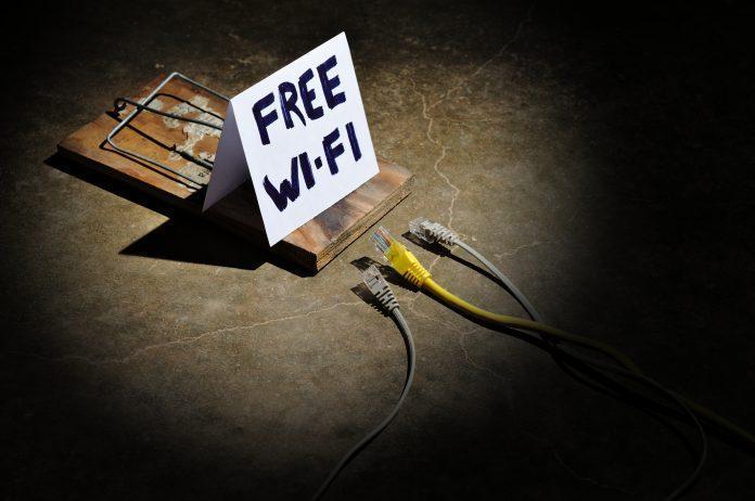 The dangers of free wi-fi. The Mousetrap Wifi hack