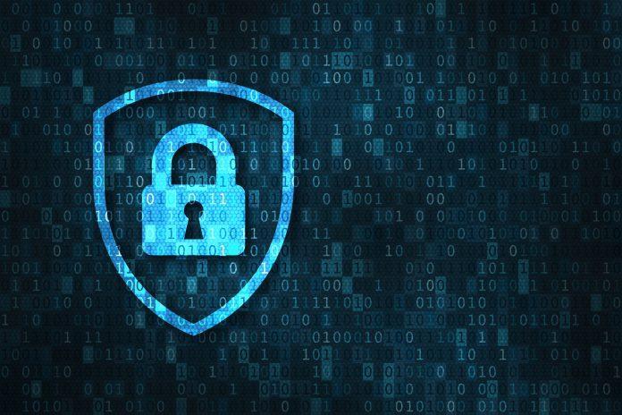 Cybersecurity and data privacy protection concept, lock, binary digits background Privacy Act