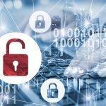hacker attack and data breach, information leak concept