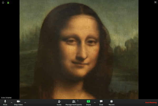 Mona Lisa Deepfake