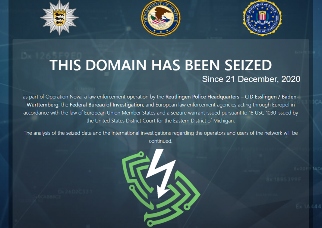 seized domains